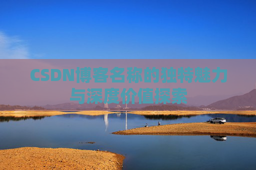 CSDN博客名称的独特魅力与深度价值探索 CSDN博客名称的独特魅力与深度价值探索